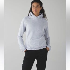 Lululemon After All Pullover | Size 6 in weathered cool breeze Lulufanatics